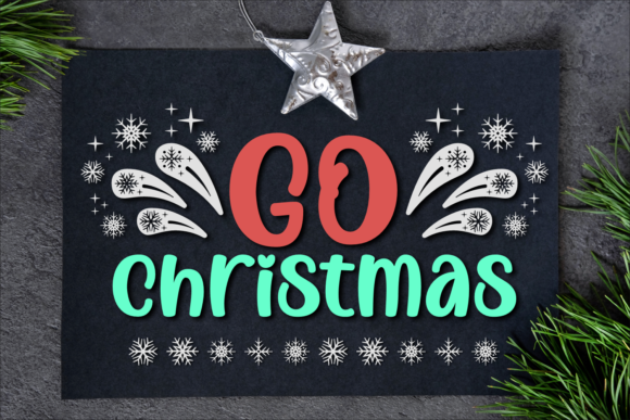 Discover Go Christmas: A Neat, Cute Handwritten Font