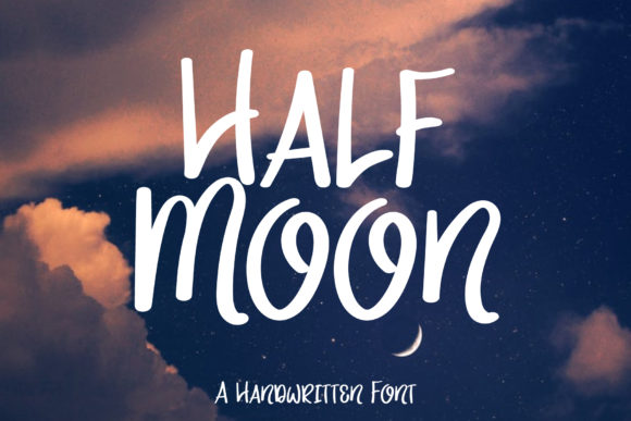 Discovering Half Moon: Where Playful Handwriting Meets Everyday Design