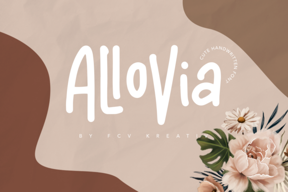 What Makes Allovia a Standout Handwritten Font for Modern Designers