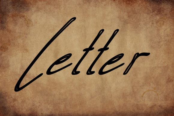 What the Letter Font Offers Designers Seeking a Genuinely Handwritten Feel